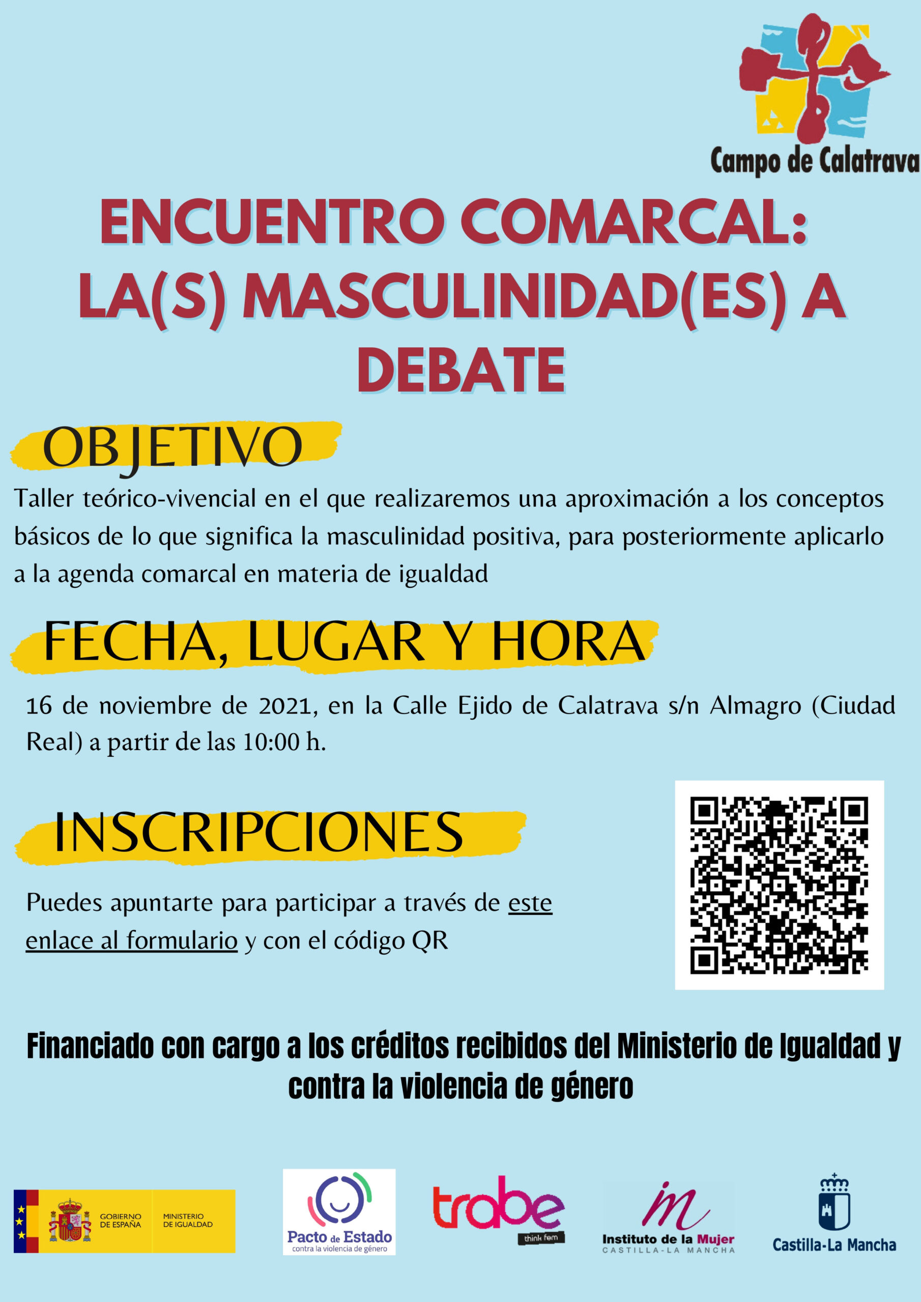 Encuentro Comarcal: "LA(S) MASCULINIDAD(ES) A DEBATE"